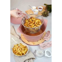 Panier Cuisson Et Friture Inox Pour L´incroyable Cocotte Cookut 24 Cm