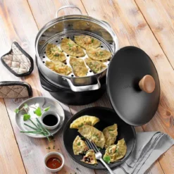 Panier Vapeur Couscoussier Inox Pour L´incroyable Cocotte Cookut 24 Cm