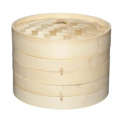 Kitchen Craft Panier Vapeur En Bambou 2 étages D25 -Peugeot Boutique panier vapeur en bambou 2 etages d25 4