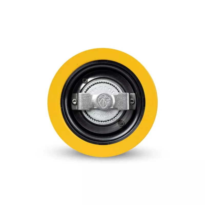 PARIS Moulin à Poivre Bois U´SELECT 18 Cm PEUGEOT Laqué Jaune Safran 3 PARIS Moulin à Poivre Bois U´SELECT 18 Cm PEUGEOT Laqué Jaune Safran – Image 3