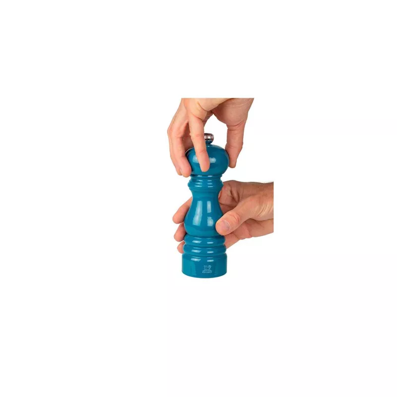 PARIS Moulin à Sel Bois U´SELECT 18 Cm PEUGEOT Laqué Bleu Pacifique 6 PARIS Moulin à Sel Bois U´SELECT 18 Cm PEUGEOT Laqué Bleu Pacifique – Image 6