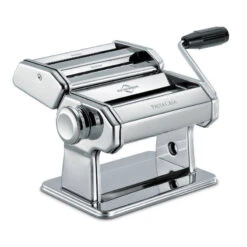 PASTACASA Machine à Pâtes Manuelle Chromée Lasagne, Taglioni , Fettucine Kuchenprofi