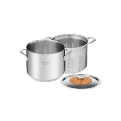 PASTAIOLA Cuit Pâtes Inox + Couvercle Lagostina D24