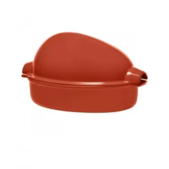 Petite Brique à Rôtir Plat à Poulet Emile HENRY Rouge Grand Cru -Peugeot Boutique petite brique a rotir plat a poulet emile henry rouge grand cru 2