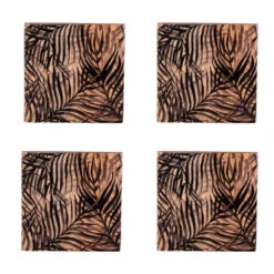 PHOENIX Dessous De Verre En Manguier TABLE PASSION - Les 4