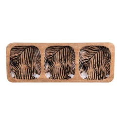 PHOENIX Plat Apéritif Snack En Manguier TABLE PASSION