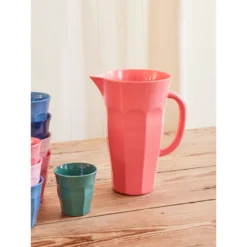 Pichet Carafe En Mélamine 1.75 L RICE Corail -Peugeot Boutique pichet carafe en melamine 175 l rice corail nvs 4