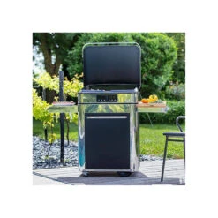 Plancha électrique + Chariot + Capot Combo ENOSIGN 65 Eno Inox Et Noir -Peugeot Boutique plancha electrique chariot capot combo enosign 65 eno inox et noir 11