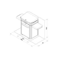 Plancha électrique + Chariot + Capot Combo ENOSIGN 65 Eno Inox Et Noir -Peugeot Boutique plancha electrique chariot capot combo enosign 65 eno inox et noir 5