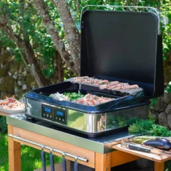 Plancha électrique Fonte ENOSIGN ENO 65 Inox -Peugeot Boutique plancha electrique fonte enosign eno 65 inox 2