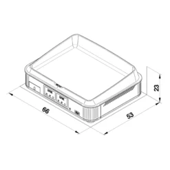 Plancha électrique Fonte ENOSIGN ENO 65 Inox -Peugeot Boutique plancha electrique fonte enosign eno 65 inox 3