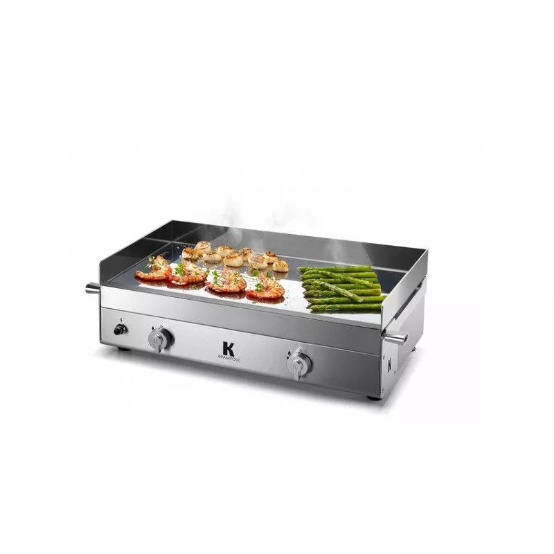 Plancha Gaz INOX 2 X 2250 W PLANCHA K KRAMPOUZ 65 X 40 Cm 2 Plancha Gaz INOX 2 X 2250 W PLANCHA K KRAMPOUZ 65 X 40 Cm – Image 2
