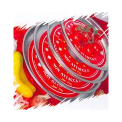 Plat à Pizza Inox Anti-Adhérent D32