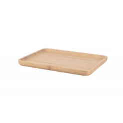 Plateau De Service En Bambou Pebbly 28 X 20 Cm