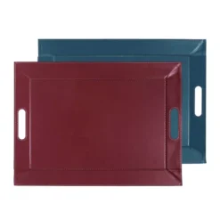 Plateau FreeForm 45 X 35 Bordeaux/Bleu Océan 6 Plateau FreeForm 45 X 35 Bordeaux/Bleu Océan -Peugeot Boutique plateau freeform 45 x 35 bordeauxbleu ocean p 2