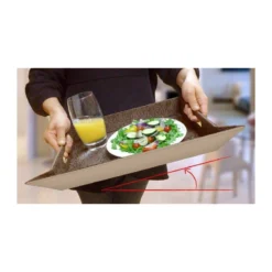 Plateau FreeForm 55 X 41 GRIS NOIR -Peugeot Boutique plateau freeform 55 x 41 gris noir 5