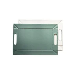 Plateau FreeForm 55 X 41 Vert Celadon / Blanc 9 Plateau FreeForm 55 X 41 Vert Celadon / Blanc -Peugeot Boutique plateau freeform 55 x 41 vert celadon blanc 3