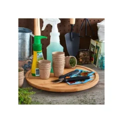 Kitchen Craft Plateau Tournant En Bambou KitchenCraft D25 Cm 25 Kitchen Craft Plateau Tournant En Bambou KitchenCraft D25 Cm -Peugeot Boutique plateau tournant en bambou kitchencraft d25 cm 11