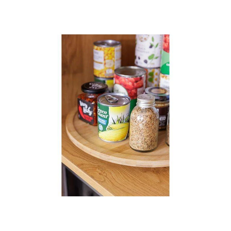 Kitchen Craft Plateau Tournant En Bambou KitchenCraft D25 Cm 7 Kitchen Craft Plateau Tournant En Bambou KitchenCraft D25 Cm – Image 7