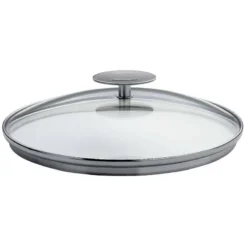 PLATINE Couvercle Amovible Verre Cerclé Inox CRISTEL D 16 -Peugeot Boutique platine couvercle amovible verre cercle inox cristel d 16 3