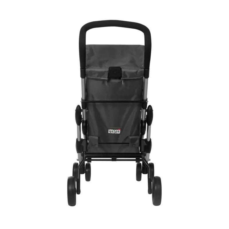 PLAYCARE Poussette De Marché Senior Chariot De Courses 6 Roues PLAYMARKET Gris Anthracite 5 PLAYCARE Poussette De Marché Senior Chariot De Courses 6 Roues PLAYMARKET Gris Anthracite – Image 5