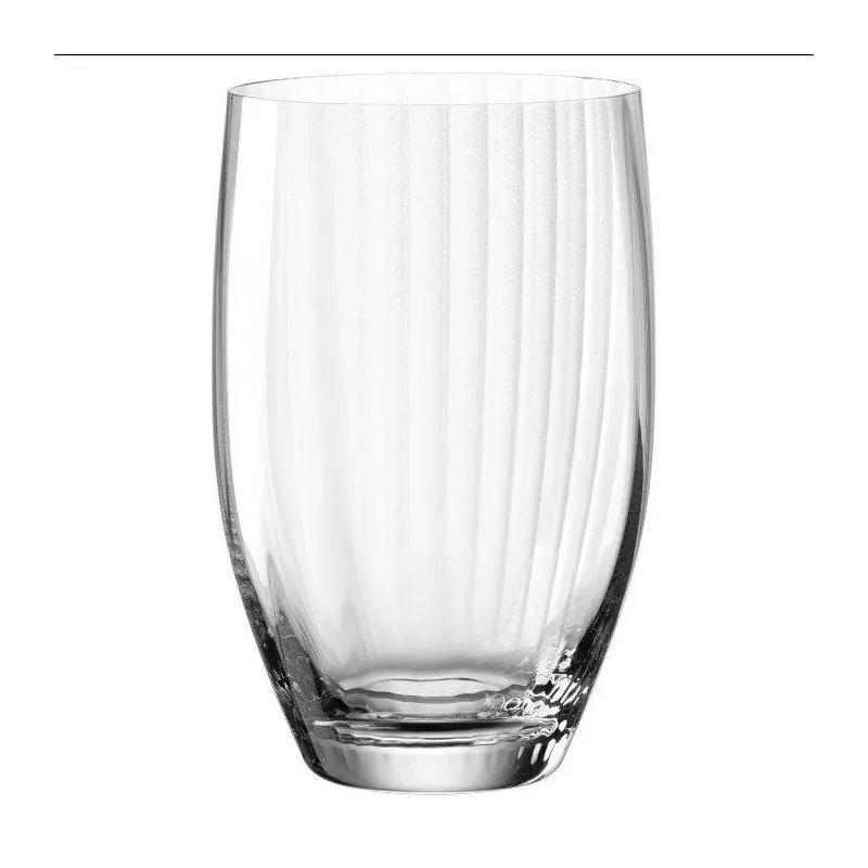 POESIA Verre Gobelet Haut 46 Cl LEONARDO - Les 6 2 POESIA Verre Gobelet Haut 46 Cl LEONARDO - Les 6 – Image 2