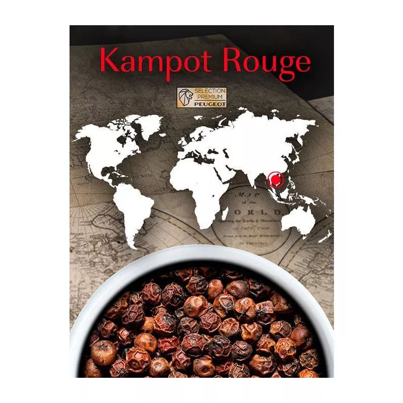 Poivre Rouge Kampot 60 G PEUGEOT 9 Poivre Rouge Kampot 60 G PEUGEOT – Image 9
