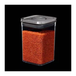 POP INOX Boite De Conservation OXO 1 L Couvercle Hermétique Carré