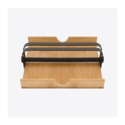 Porte Serviettes En Bambou Et Acier Laqué Point Virgule SC -Peugeot Boutique porte serviettes en bambou et acier laque point virgule sc 5