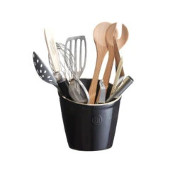 Pot à Ustensiles Céramique Emile Henry Fusain