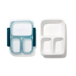 PREP&GO Boite Alimentaire Lunch Box 3 Compartiments OXO 0.9 L -Peugeot Boutique prepgo boite alimentaire lunch box 3 compartiments oxo 09 l 12