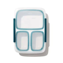 PREP&GO Boite Alimentaire Lunch Box 3 Compartiments OXO 0.9 L -Peugeot Boutique prepgo boite alimentaire lunch box 3 compartiments oxo 09 l 2