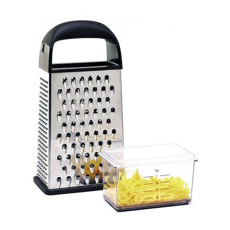 Râpe 4 Faces à Conteneur OXO 5 Râpe 4 Faces à Conteneur OXO – Image 5