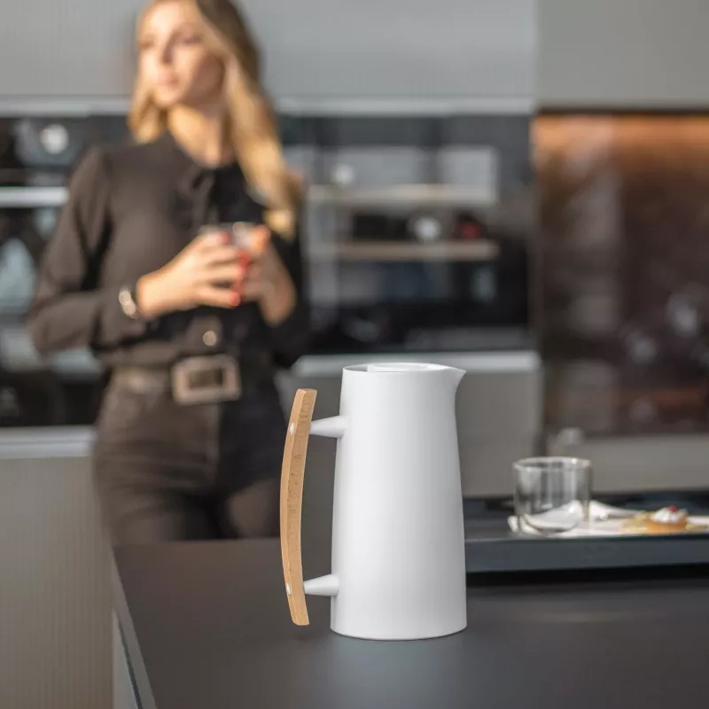 RIVIERA '63 Carafe Thermique GUZZINI 1 L Blanche 2 RIVIERA '63 Carafe Thermique GUZZINI 1 L Blanche – Image 2