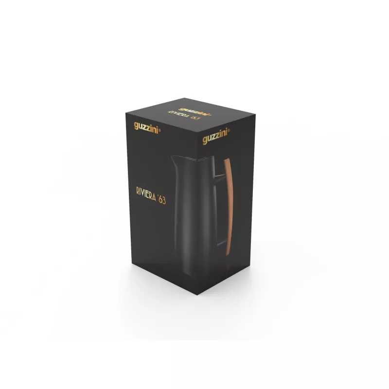 RIVIERA '63 Carafe Thermique GUZZINI 1 L Noire 4 RIVIERA '63 Carafe Thermique GUZZINI 1 L Noire – Image 4