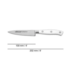 RIVIERA BLANC Couteau D´office ARCOS 10 Cm -Peugeot Boutique riviera blanc couteau doffice arcos 10 cm 5