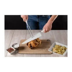 RIVIERA BLANC Fourchette à Découper ARCOS 18 Cm -Peugeot Boutique riviera blanc fourchette a decouper arcos 18 cm 7