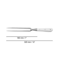 RIVIERA BLANC Fourchette à Découper ARCOS 18 Cm -Peugeot Boutique riviera blanc fourchette a decouper arcos 18 cm 9