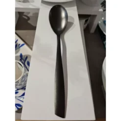 RIVIERA Cuillère à Café BUGATTI Finition PVD Noir Mat - L´unité -Peugeot Boutique riviera cuillere a cafe bugatti finition pvd noir mat lunite 5