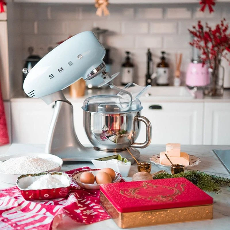 Robot Pâtissier Sur Socle Années 50 SMEG Bleu Azur 3 Robot Pâtissier Sur Socle Années 50 SMEG Bleu Azur – Image 3