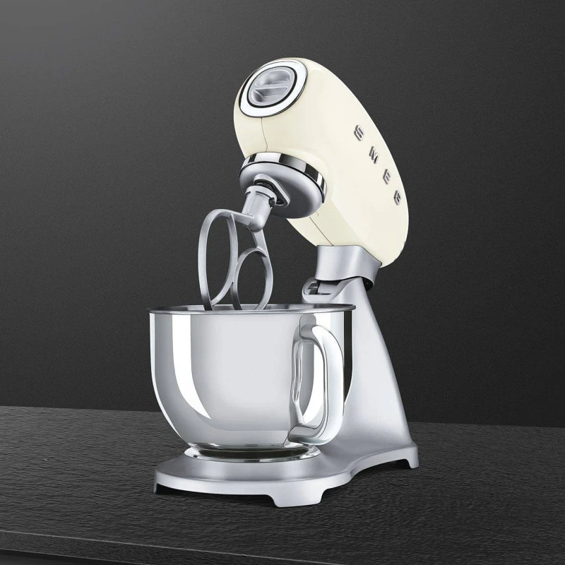 Robot Pâtissier Sur Socle Années 50 SMEG Crème 5 Robot Pâtissier Sur Socle Années 50 SMEG Crème – Image 5