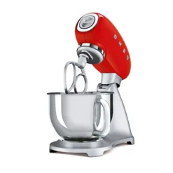 Robot Pâtissier Sur Socle Années 50 SMEG Rouge -Peugeot Boutique robot patissier sur socle annees 50 smeg rouge 5