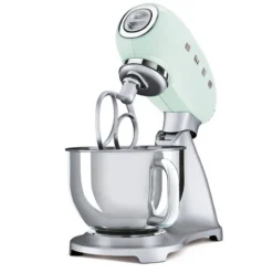 Robot Pâtissier Sur Socle Années 50 SMEG Vert D´eau -Peugeot Boutique robot patissier sur socle annees 50 smeg vert deau 5