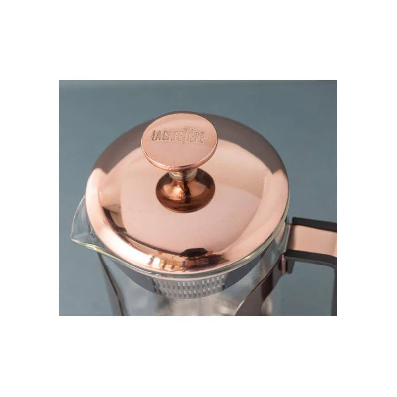 ROMA Cafetière à Piston 8 Tasses La Cafetière Inox Kitchen Craft Finition Cuivre 6 ROMA Cafetière à Piston 8 Tasses La Cafetière Inox Kitchen Craft Finition Cuivre – Image 6