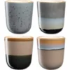 ROMA Set De 4 Mug En Céramique 330 Ml Leonardo
