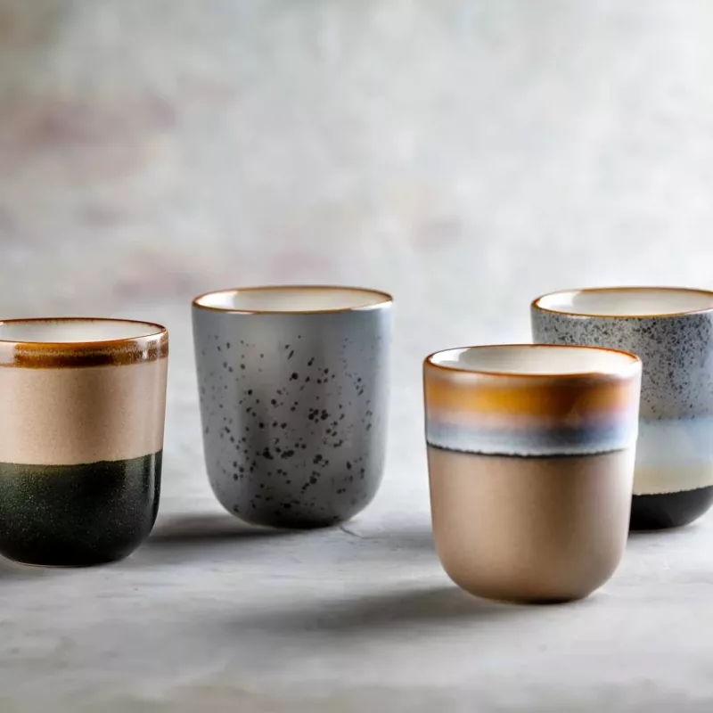 ROMA Set De 4 Mug En Céramique 330 Ml Leonardo 4 ROMA Set De 4 Mug En Céramique 330 Ml Leonardo – Image 4