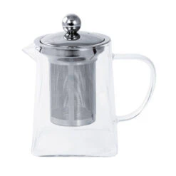 ROOBIOS Théière En Verre Borosilicate Avec Infuseur Inox CRISTEL 0.8 L SC -Peugeot Boutique roobios theiere en verre borosilicate avec infuseur inox cristel 08 l 2