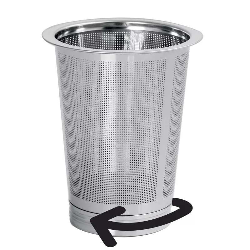 SAKURA Théière En Verre Borosilicate Avec Infuseur Inox Dévissable CRISTEL 1,2 L 6 SAKURA Théière En Verre Borosilicate Avec Infuseur Inox Dévissable CRISTEL 1,2 L – Image 6