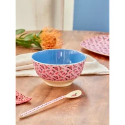 Bol En Mélamine D 15 Cm RICE Une Rose Est Une Rose -Peugeot Boutique saladier en melamine d 15 cm rice une rose est une rose nvs 3