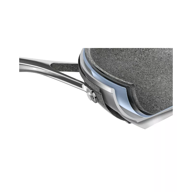 SALINA Poêle Revêtement Céramique Céraforce Titanium D32 Cm BALLARINI 2 SALINA Poêle Revêtement Céramique Céraforce Titanium D32 Cm BALLARINI – Image 2